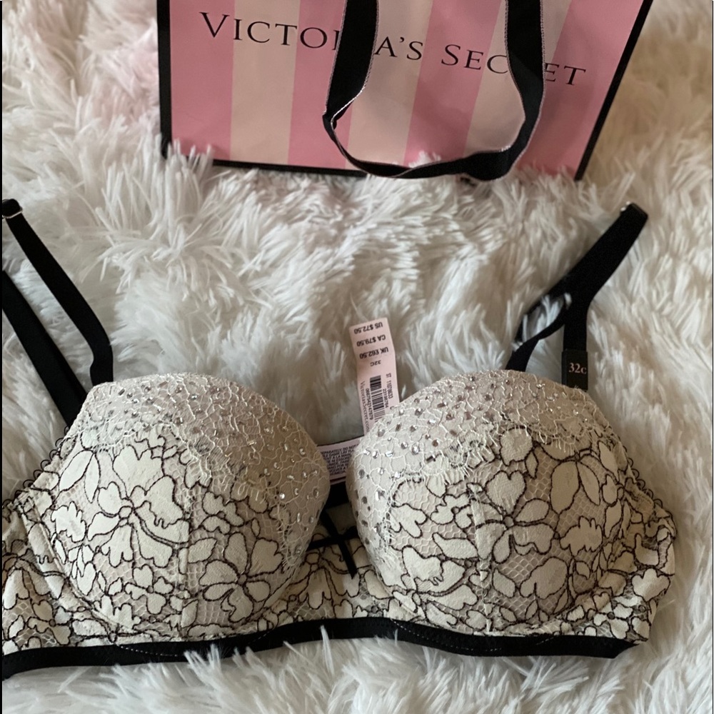 Vs swarovsky rhinestone bra